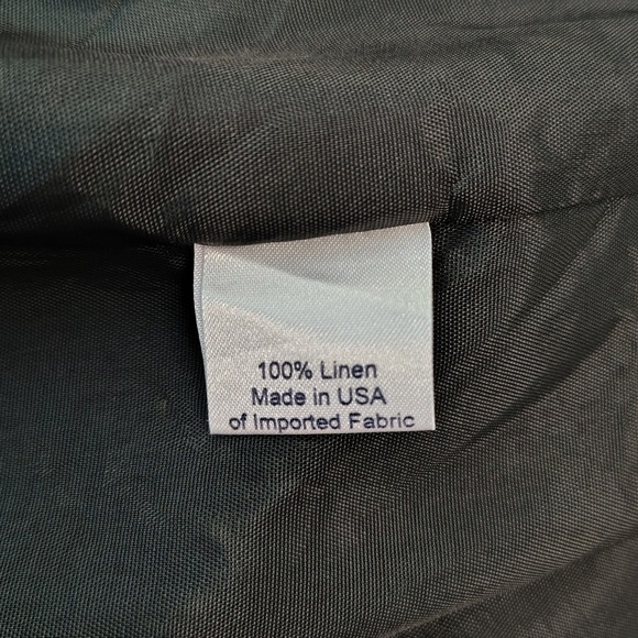 Austin Reed Black Linen Dress Size 8 Short Sleeve Career Classic - Picture 9 of 11